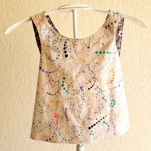 Custom Art Painted 1ofaKind Reversible Girls Shirt